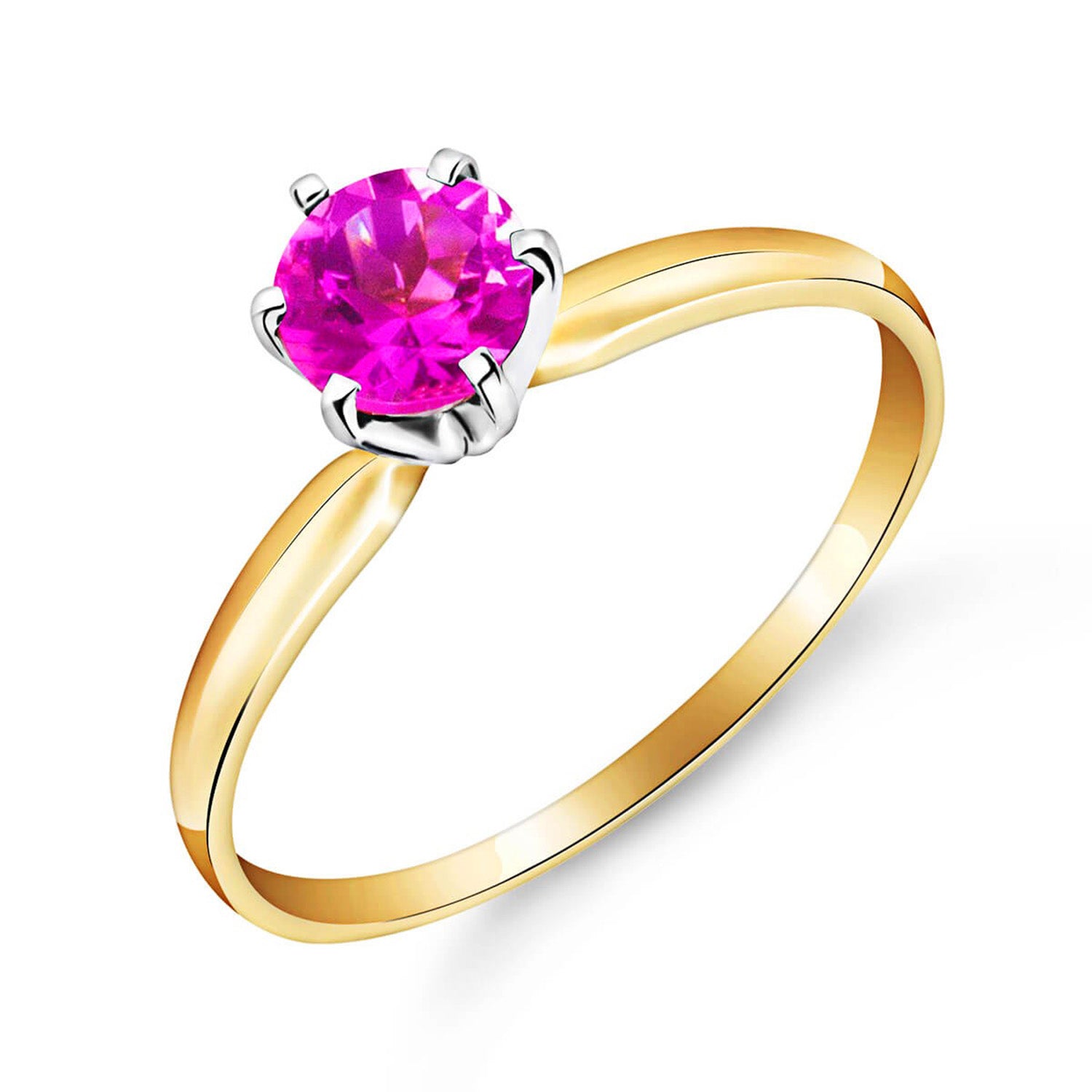Subtle Serenity Pink Topaz Ring