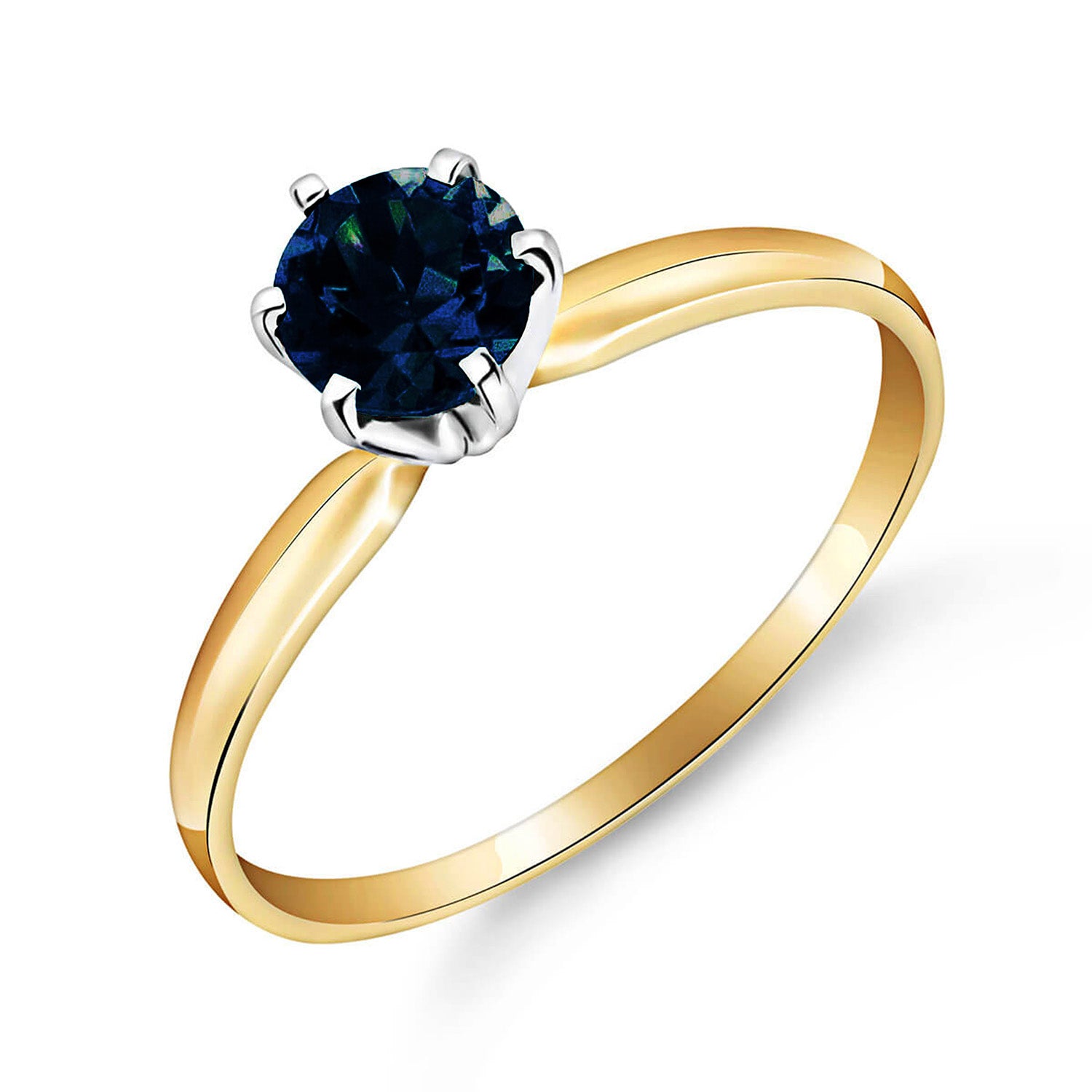 Subtle Serenity Sapphire Ring