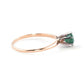 Subtle Serenity Emerald Ring