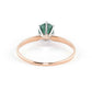 Subtle Serenity Emerald Ring