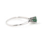 Subtle Serenity Emerald Ring