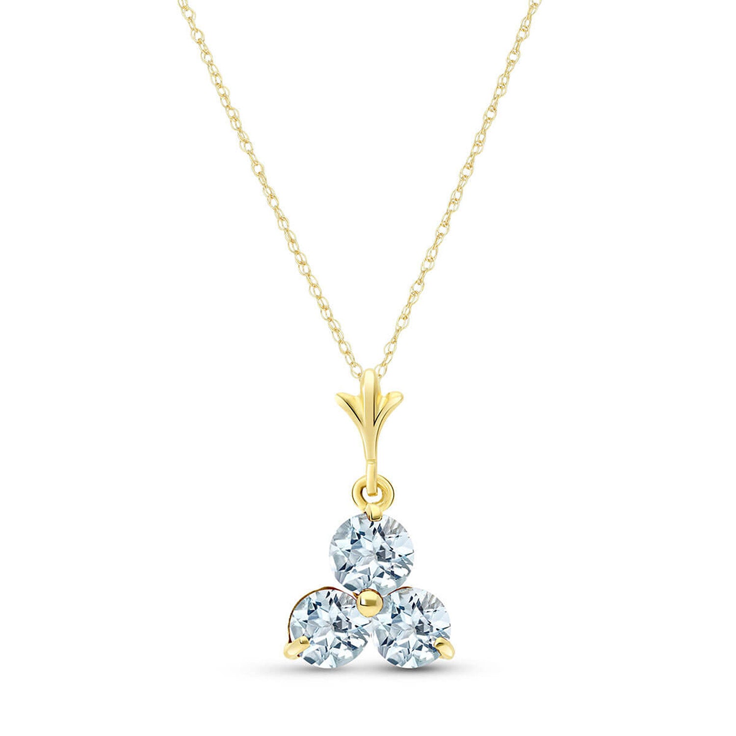 Trinity Gems Aquamarine Necklace