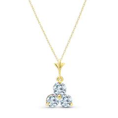 Trinity Gems Aquamarine Necklace