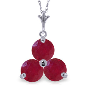 Trinity Gems Ruby Necklace