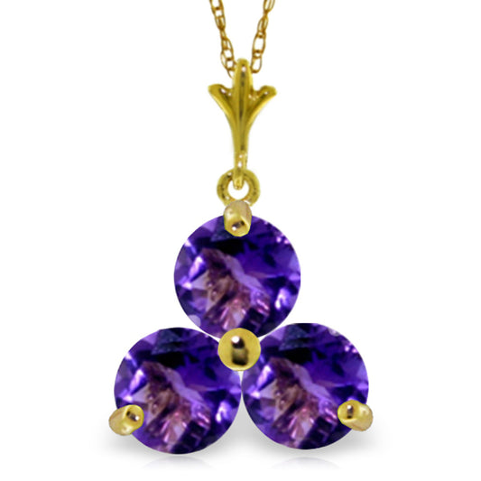 Trinity Gems Amethyst Necklace