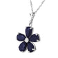 Gilded Petal Sapphire Chain