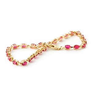 Timeless Essentials Ruby Tennis Bracelet