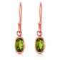 Swaying Silhouette Peridot Earrings