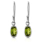 Swaying Silhouette Peridot Earrings