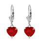 Eternal Love Ruby Earrings