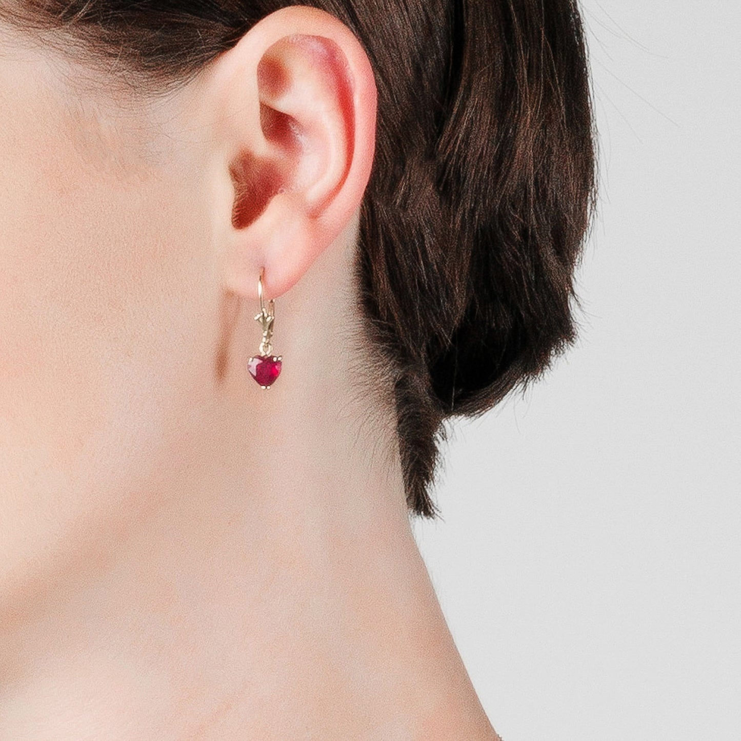 Eternal Love Ruby Earrings