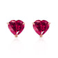 Radiant Love Ruby Earrings