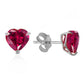Radiant Love Ruby Earrings