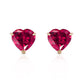 Radiant Love Ruby Earrings