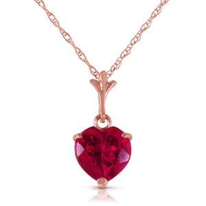 Eternal Love Ruby Necklace