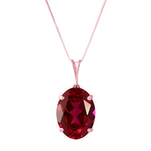 Graceful Glow Ruby Necklace