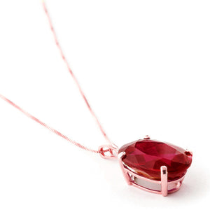 Graceful Glow Ruby Necklace