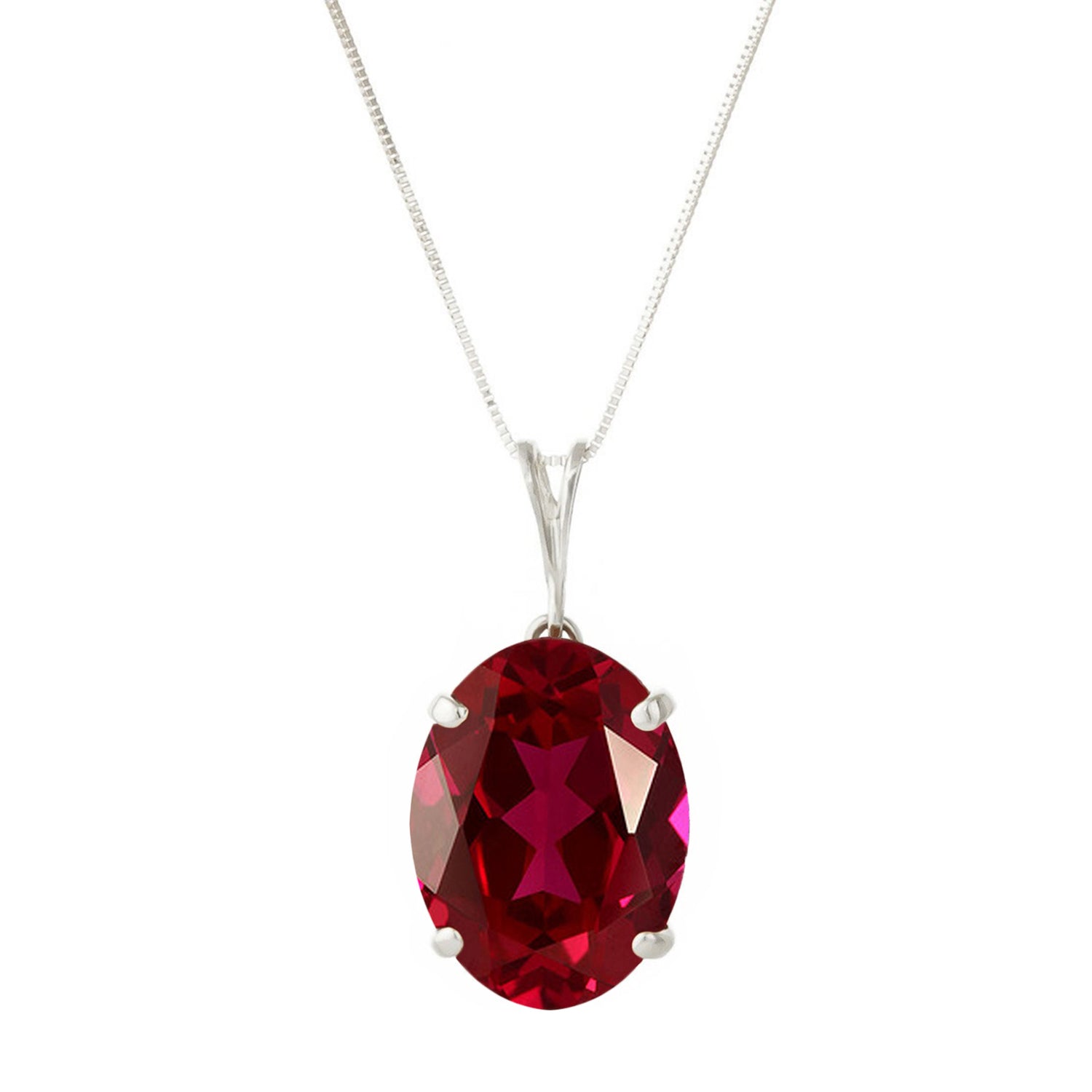 Graceful Glow Ruby Necklace