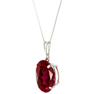 Graceful Glow Ruby Necklace