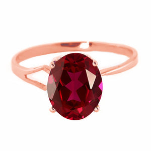 Gleaming Glow Ruby Ring
