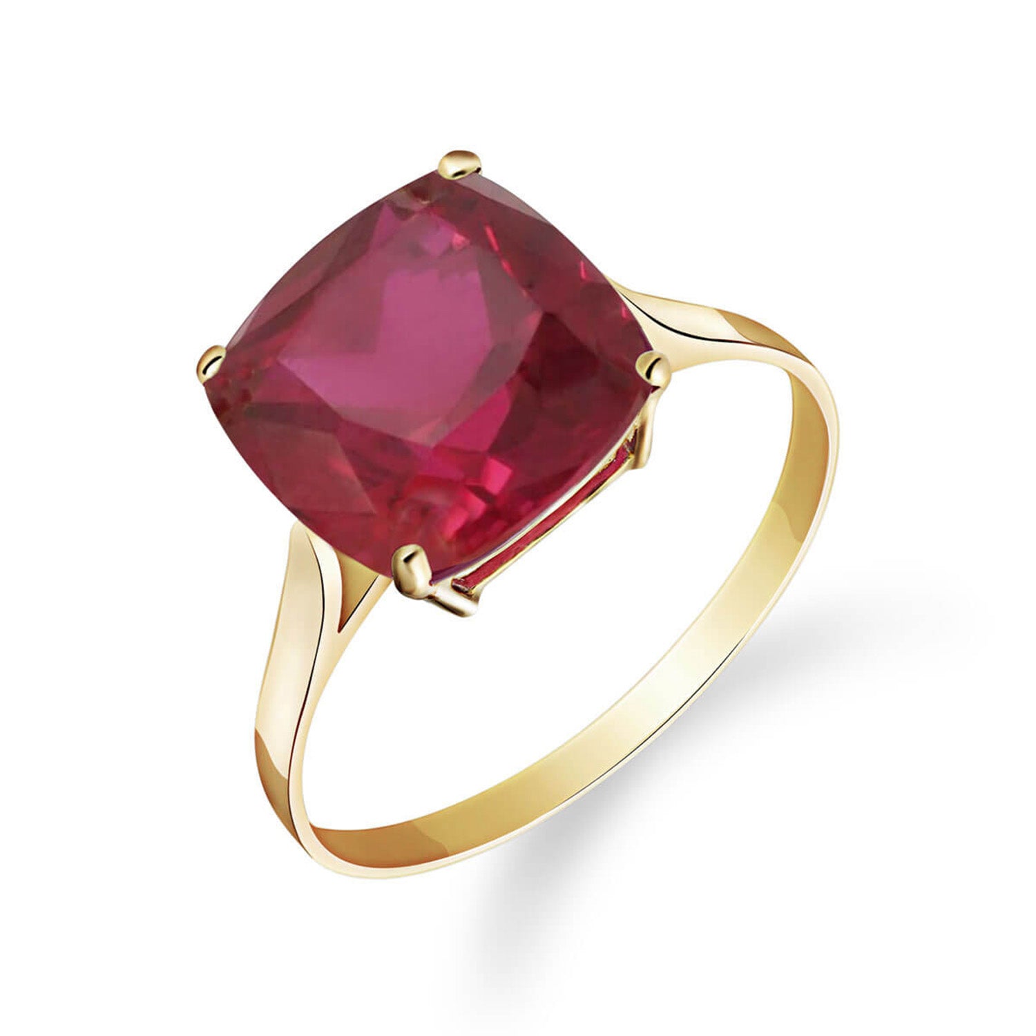 Elegant Spark Ruby Ring