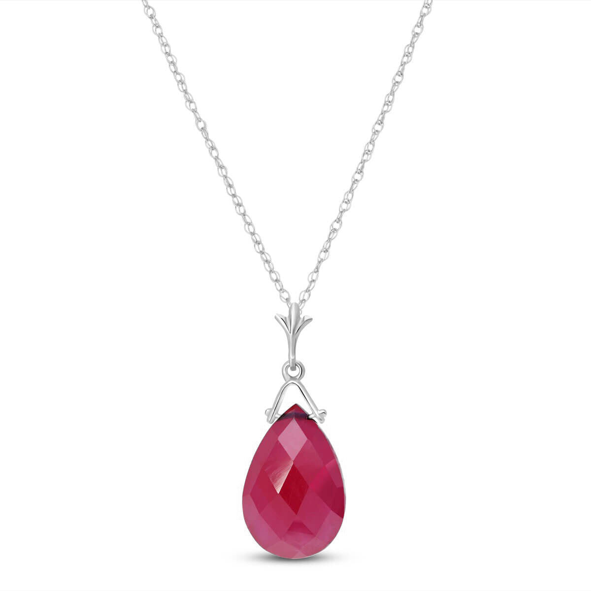Lunar Glow Ruby Necklace