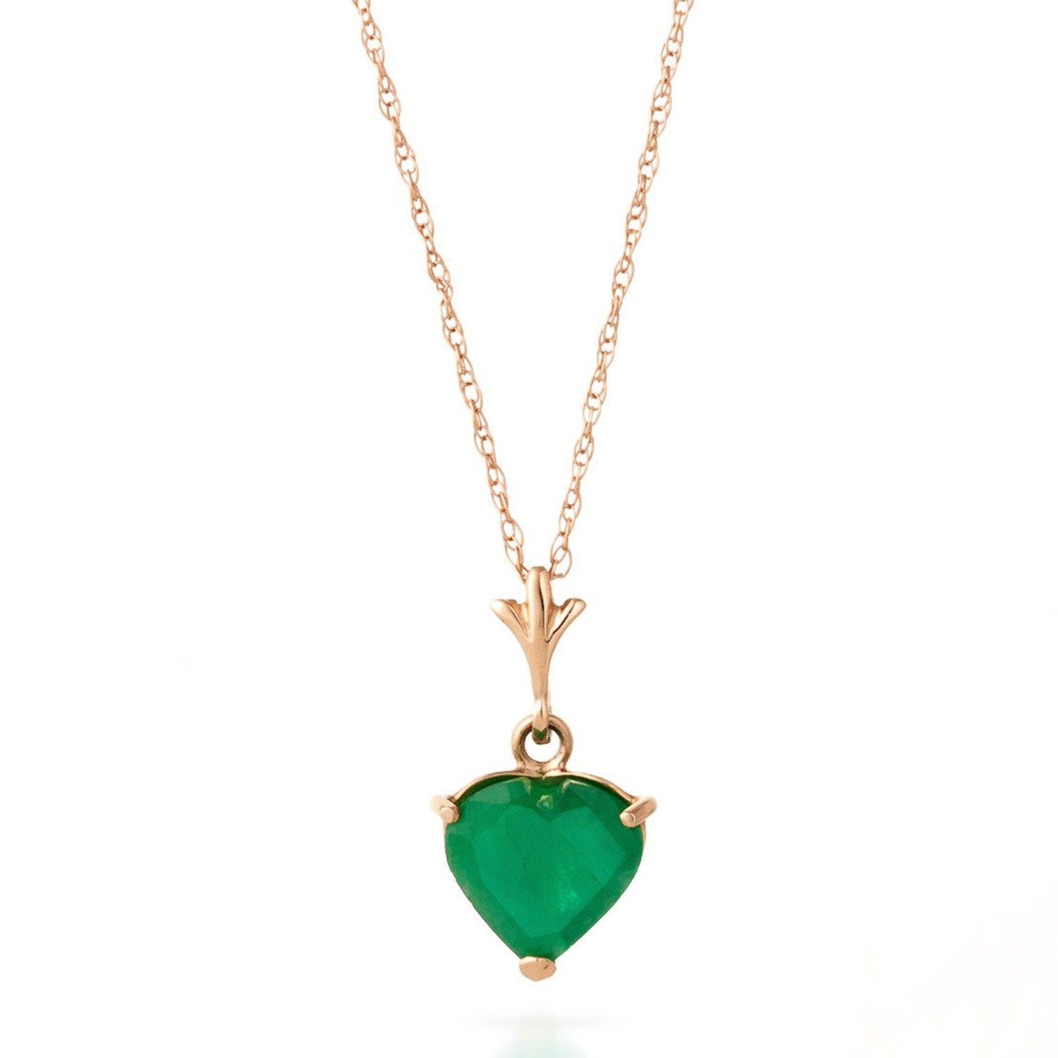 Eternal Love Emerald Necklace