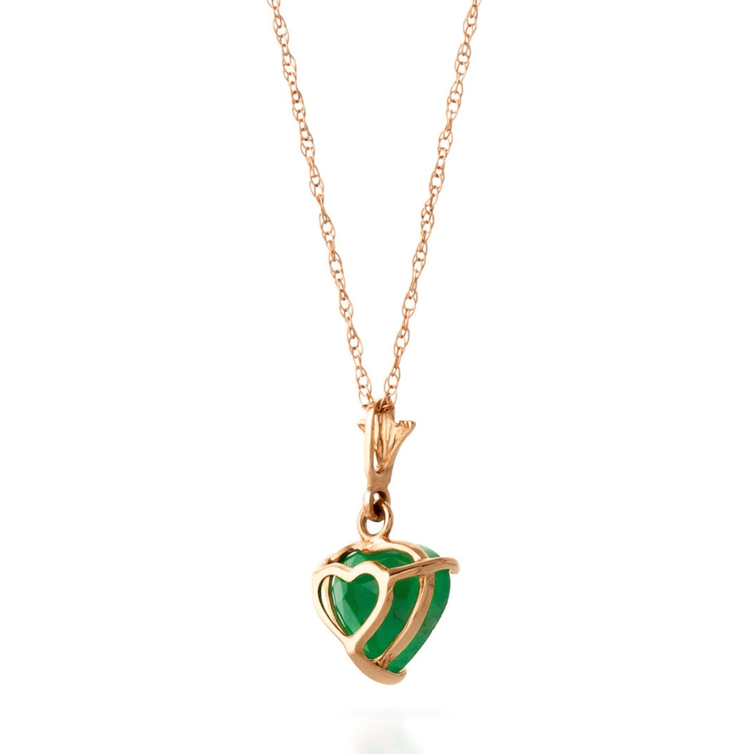 Eternal Love Emerald Necklace