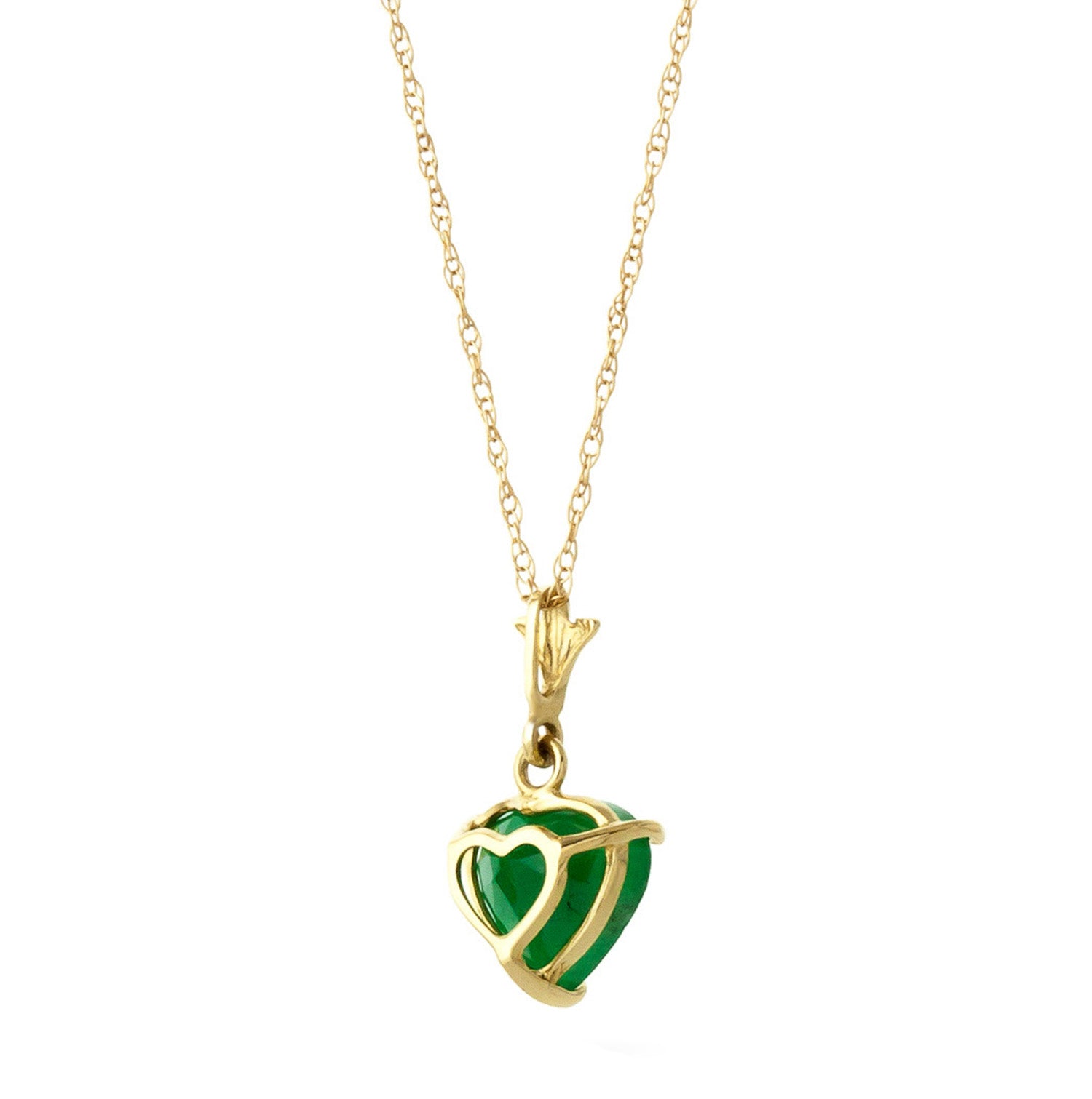 Eternal Love Emerald Necklace