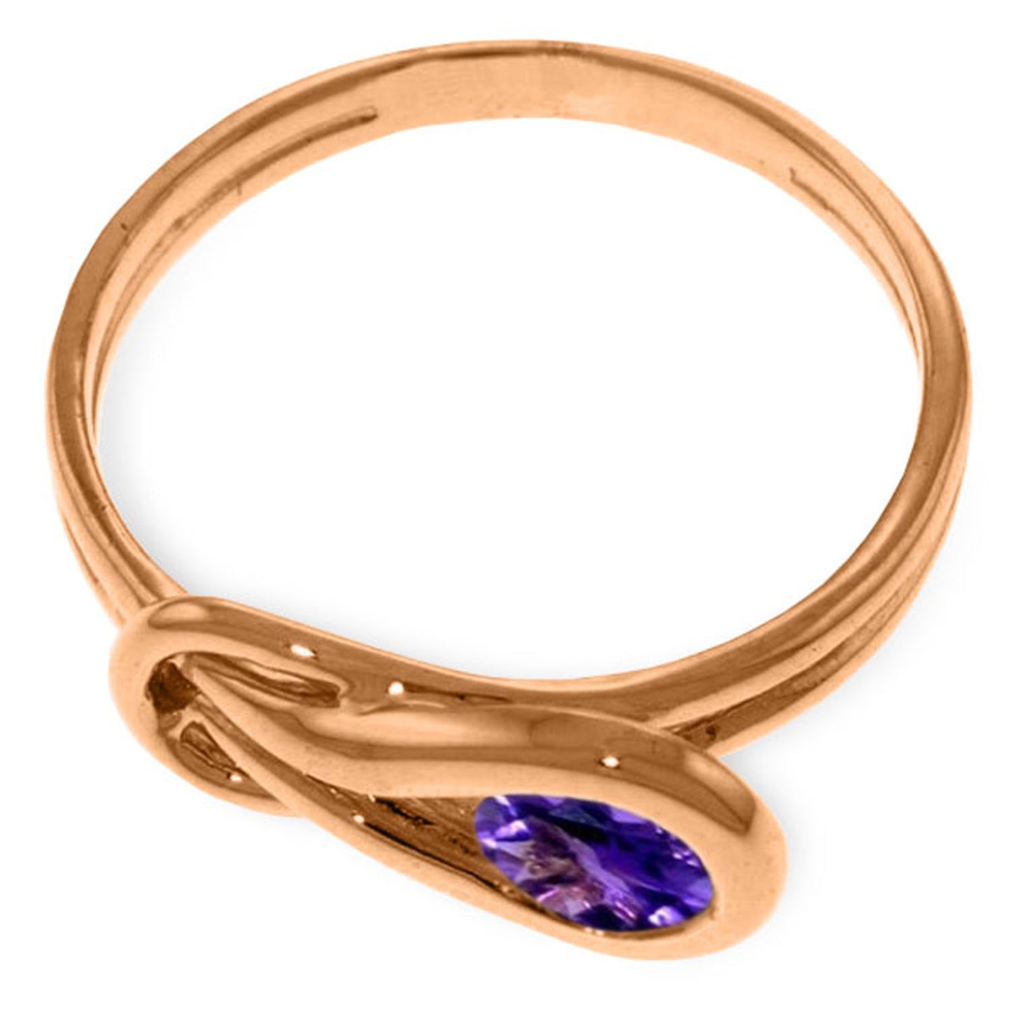 Lockstone Amethyst Ring