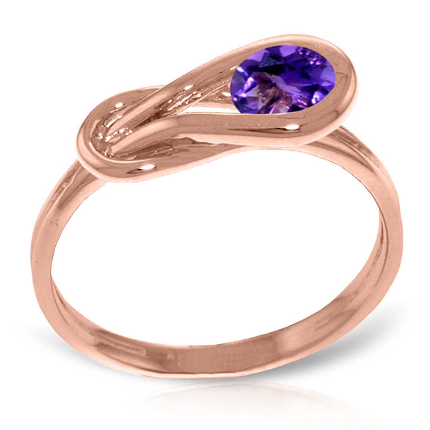 Lockstone Amethyst Ring