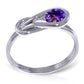 Lockstone Amethyst Ring