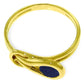 Lockstone Sapphire Ring