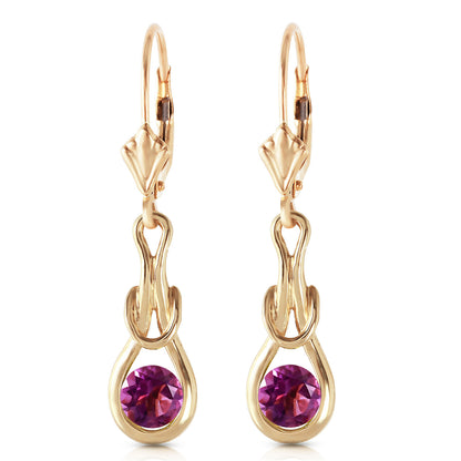 Lockstone Amethyst Earrings