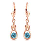 Dreamweaver Blue Topaz Earrings