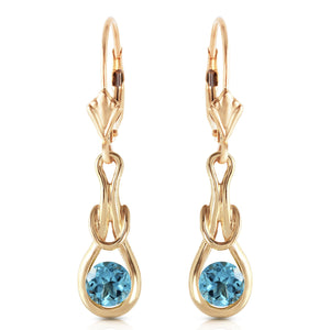 Dreamweaver Blue Topaz Earrings