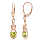 Lockstone Peridot Earrings
