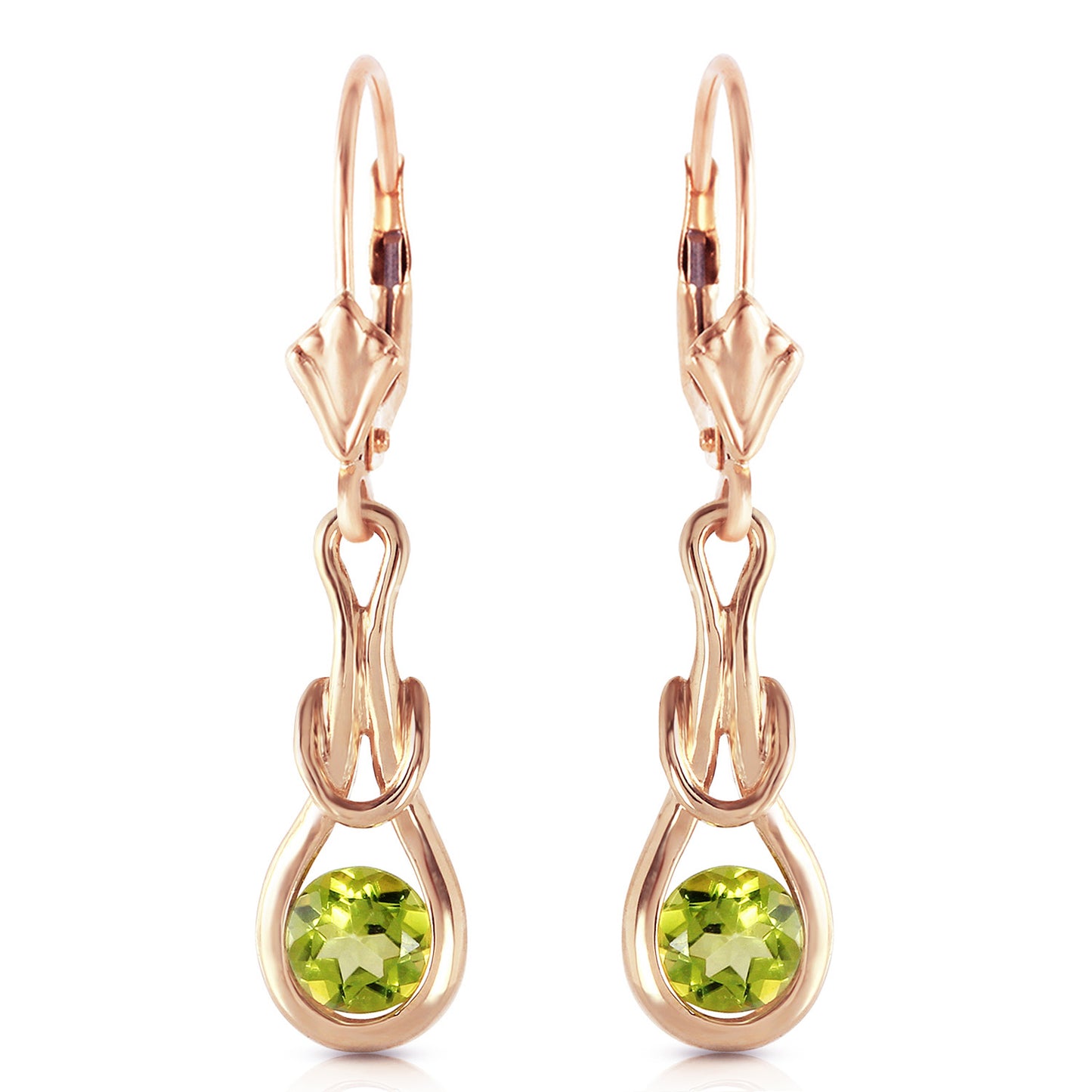 Dreamweaver Peridot Earrings