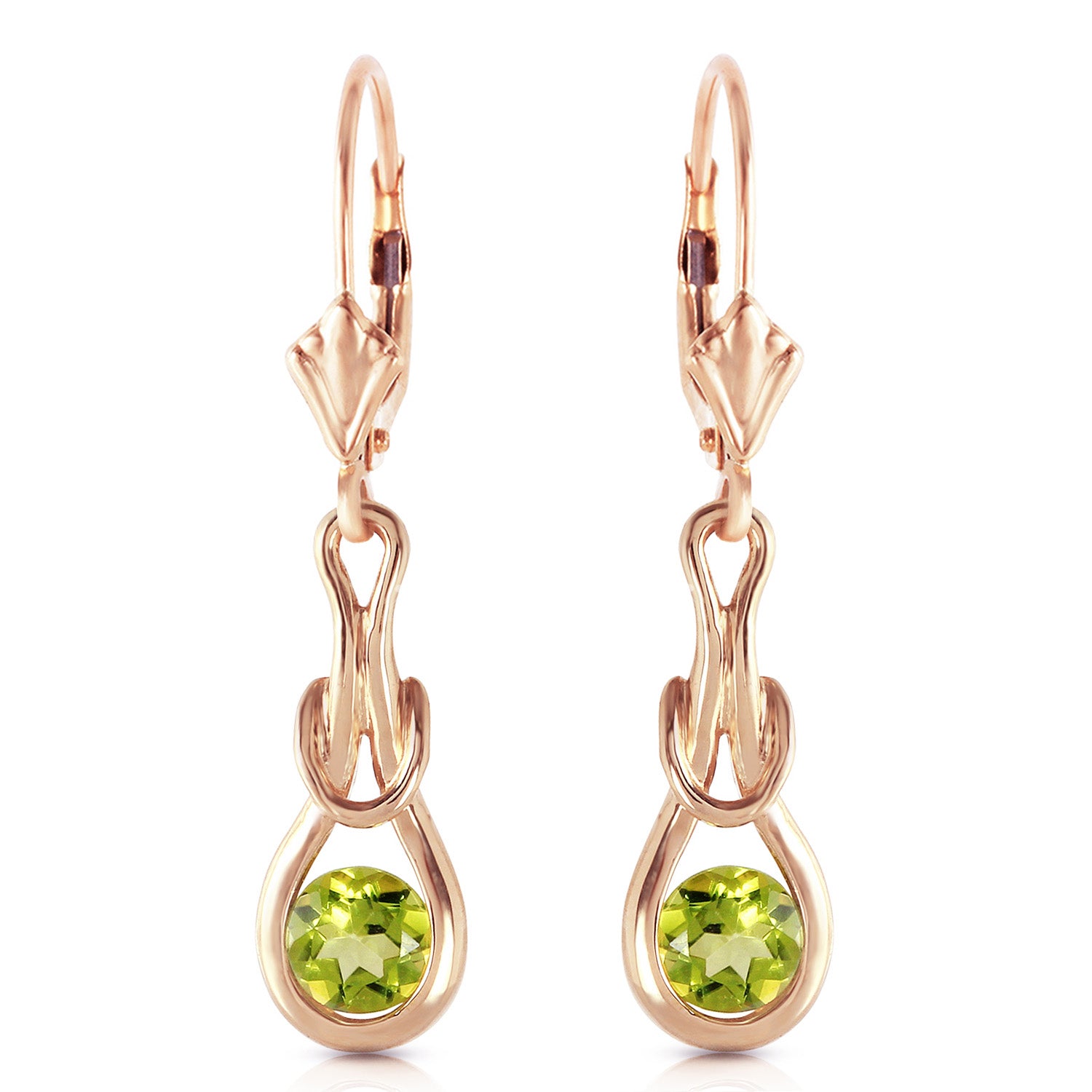 Dreamweaver Peridot Earrings