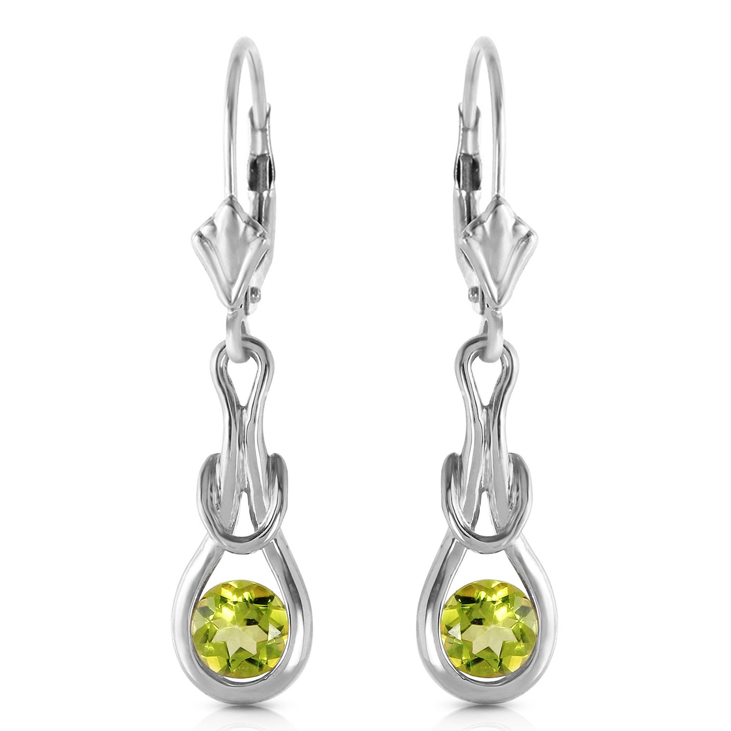 Lockstone Peridot Earrings