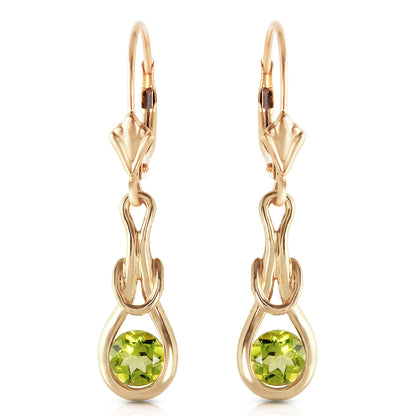 Lockstone Peridot Earrings