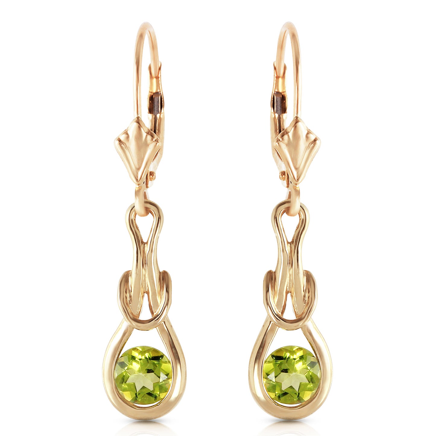 Dreamweaver Peridot Earrings