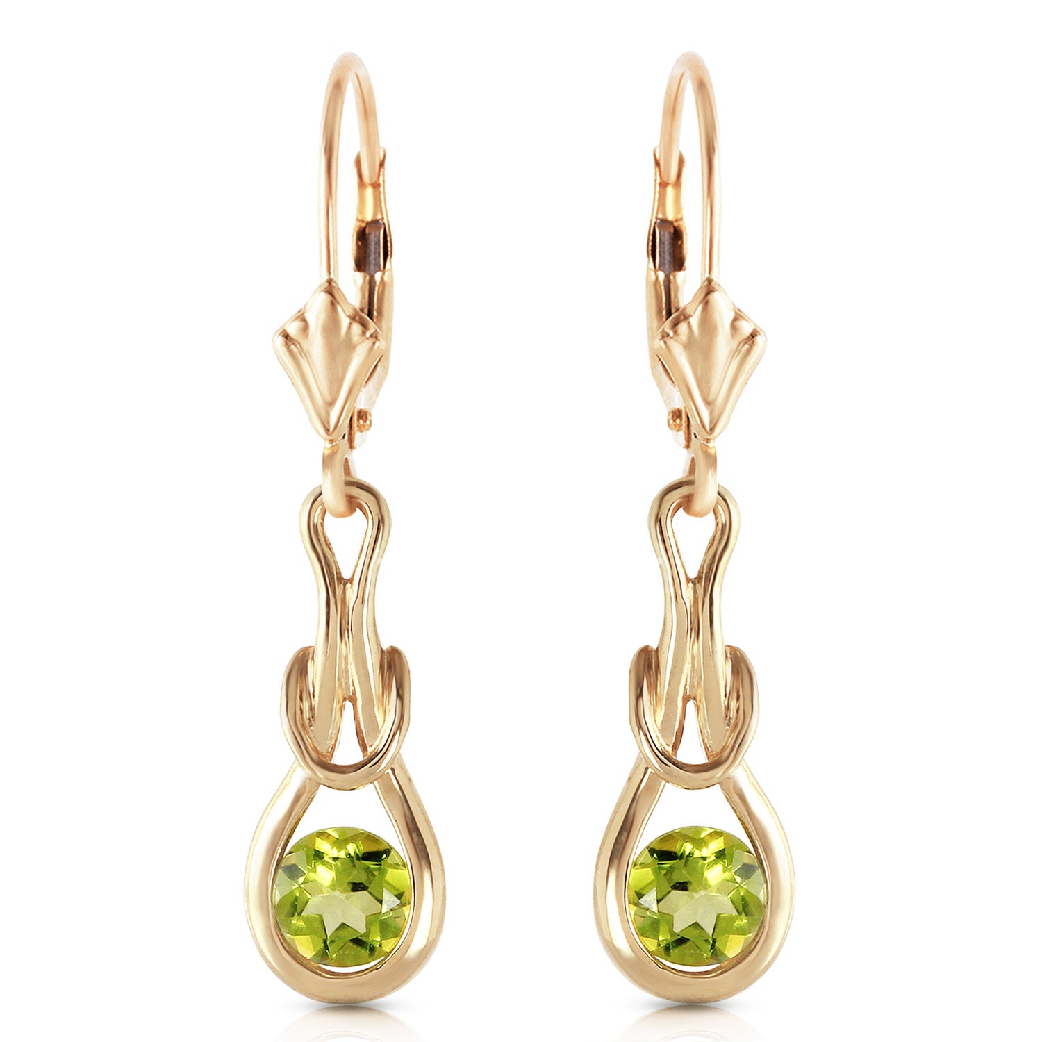 Dreamweaver Peridot Earrings