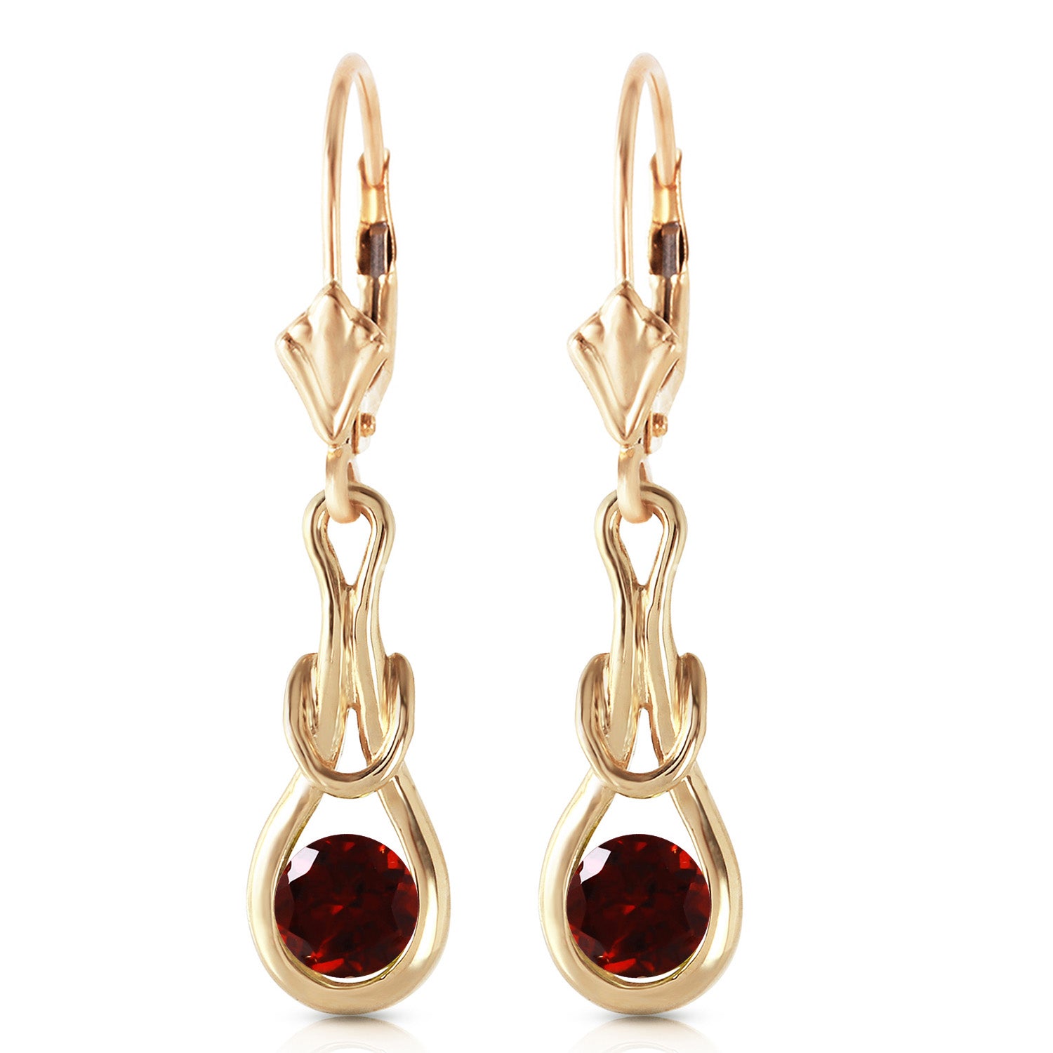 Dreamweaver Garnet Earrings