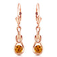 Dreamweaver Citrine Earrings