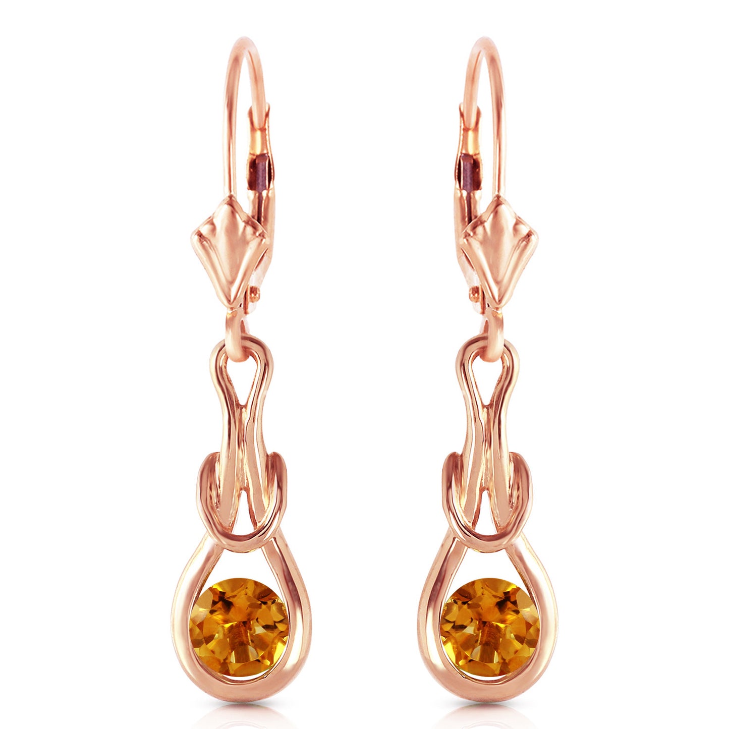 Dreamweaver Citrine Earrings