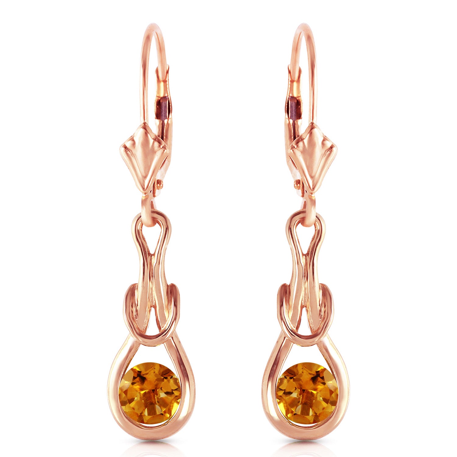 Dreamweaver Citrine Earrings