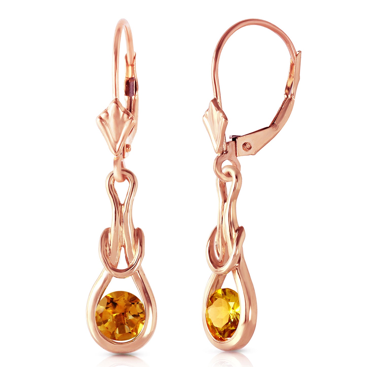 Dreamweaver Citrine Earrings