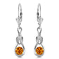 Dreamweaver Citrine Earrings