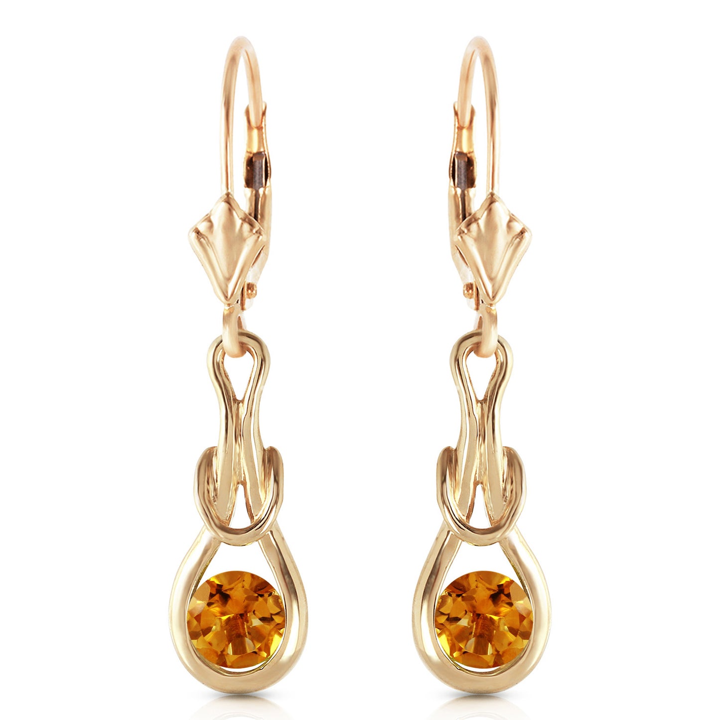Dreamweaver Citrine Earrings